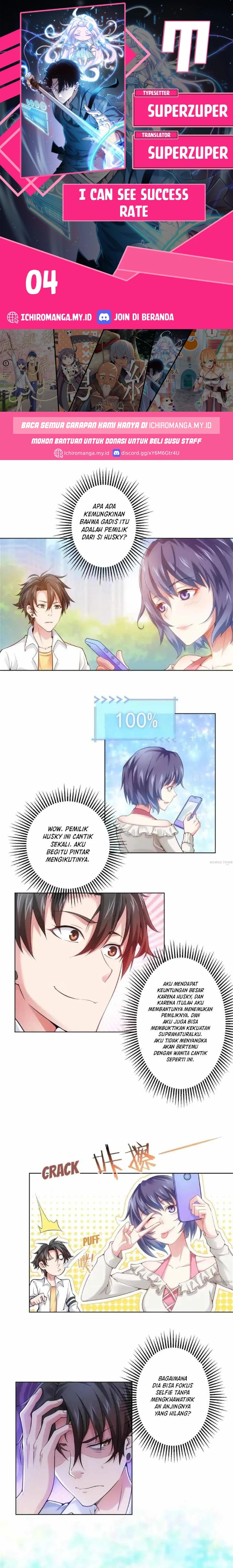 I Can See The Success Rate Chapter 04 Bahasa Indonesia